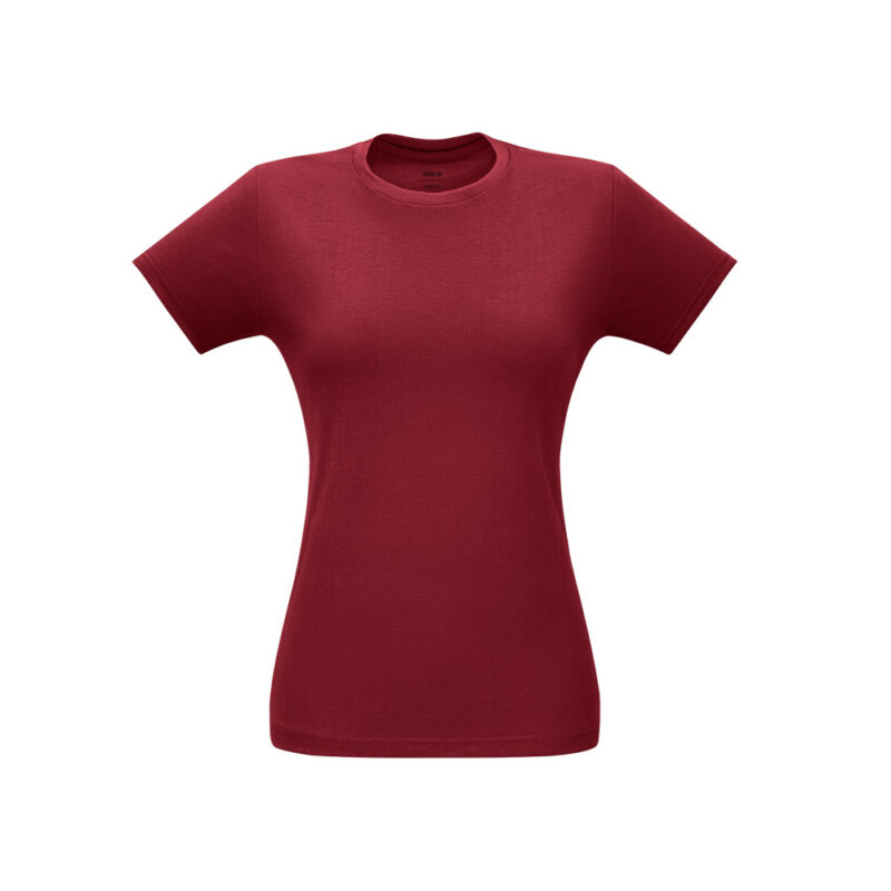 30506/7 Camiseta feminina de corte cinturado em malha 100% algodão (165 g/m2)